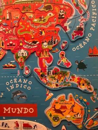Mapa mundi imanes