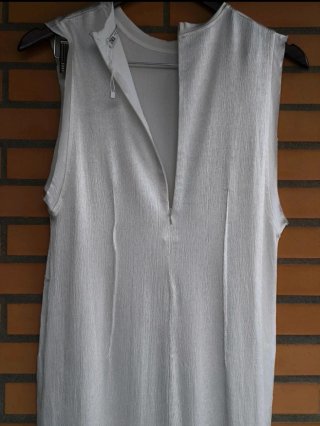 Vestido Midi Zara Blanco roto  Talla L