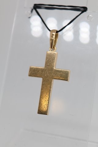 J-0884 Colgante Cruz Oro 18K