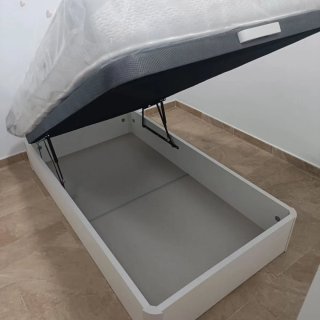 Canapé abatible con colchón en oferta