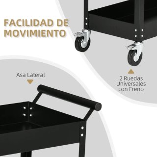 Carro de herramientas 2 niveles