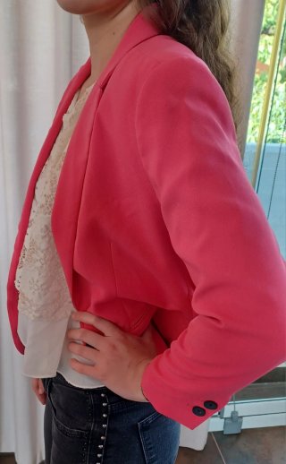 Giacca estiva rosa