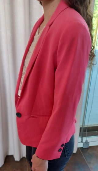 Giacca estiva rosa