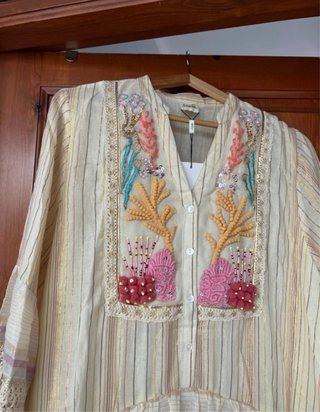 Vestido Boho Vintage Multicolor/ vestido ibicenco