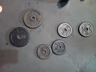 2 Discos de Pesas (2 KG).4 de 1kg