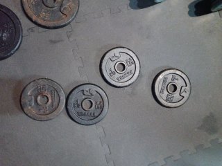 2 Discos de Pesas (2 KG).4 de 1kg
