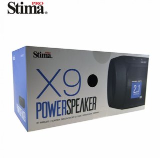 2 Altavoces Bluetooth Stima X9 Power Speaker