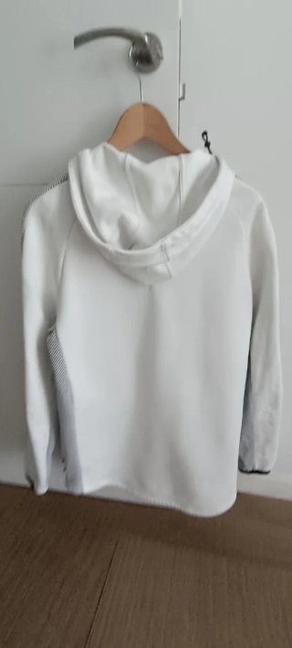 Sudadera Puma con capucha blanca hombre