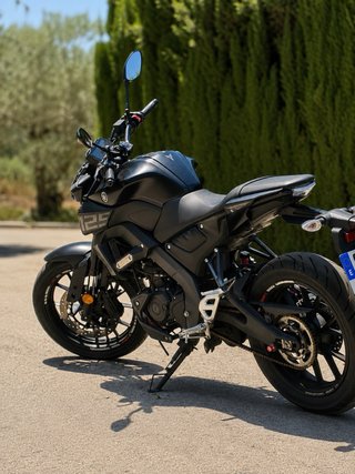 Yamaha MT-125 Negra Moto Naked
