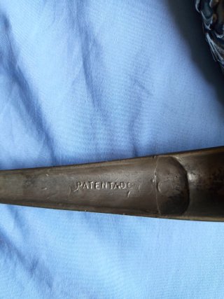 Juego 3 Patas Antiguas Hierro Cabriolé Siglo XIX