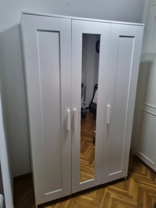 Armario Brimnes Ikea 3 Puertas Blanco