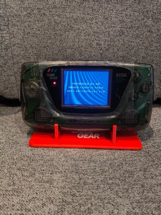 Sega Game Gear Gris Humo + IPS + Batería + Estéreo
