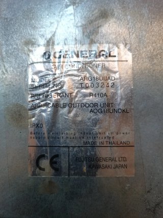 Placa Electrónica Fujitsu General ARG18UUAD