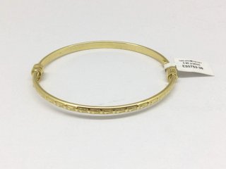 Pulsera Media Caña Oro 18 Kts Greca E50763-36
