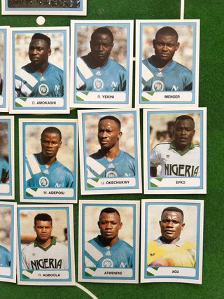 Lote cromos Nigeria Mundial 94
