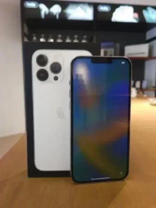 IPHONE 14 PRO MAX 256GB PLATA 100% BATERÍA