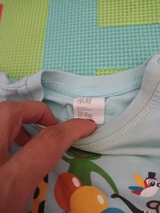 Pack 2 camisetas bebé animales