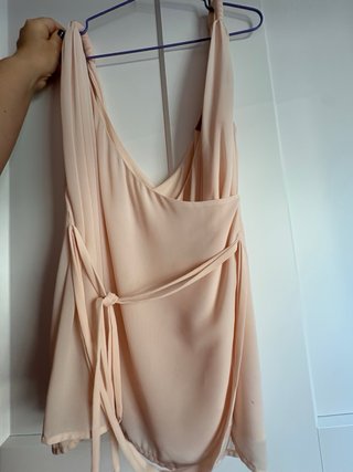 Blusa H&M estilo griego rosa