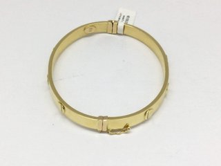 Pulsera Oro 18 Kts Media Caña Pua E50763-26