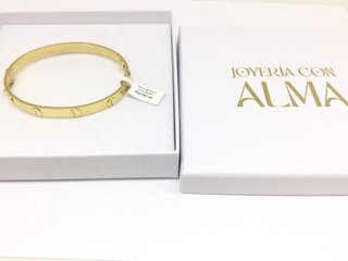 Pulsera Oro 18 Kts Media Caña Pua E50763-26