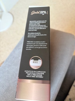 Epilatore Ricaricabile Dictrolux Gold Rose