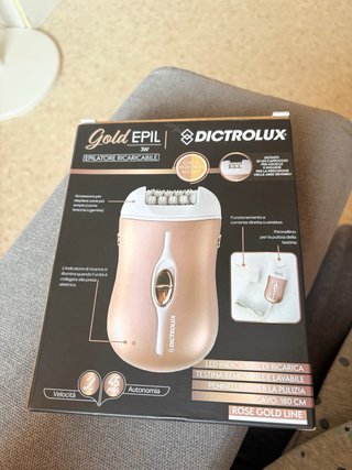 Epilatore Ricaricabile Dictrolux Gold Rose