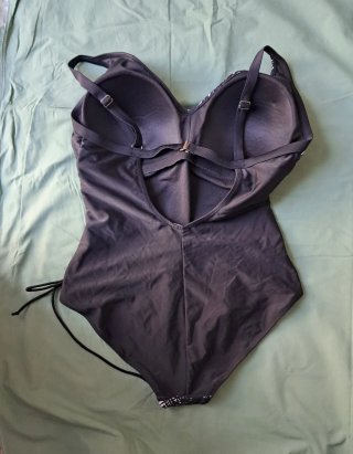 Costume intero taglia 52C fantasia tropicale