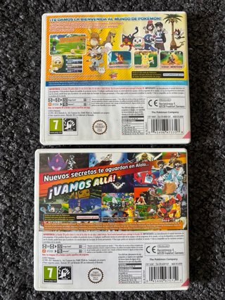 Juego Pokemon Sol y Ultra Sol 3DS