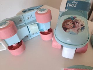 Patines Frozen Ajustables + protecciones