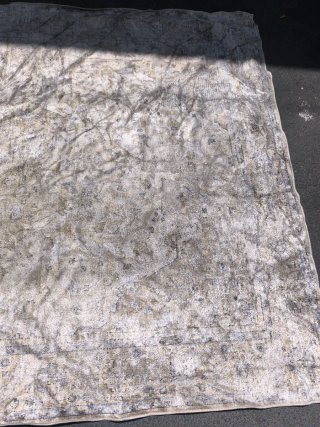 Alfombra Zara Home Beige y Gris