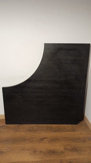 Escritorio Esquinero Ikea Madera y Metal