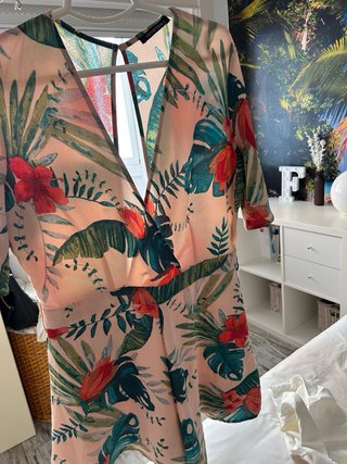 Mono corto estampado floral