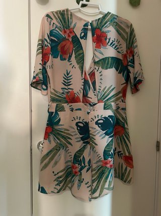 Mono corto estampado floral