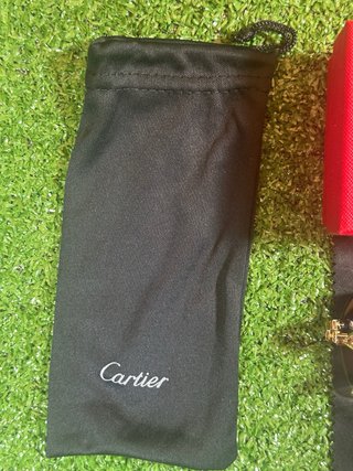 Gafas Cartier Negras y Doradas