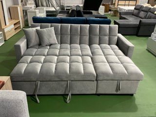 Sofá cama gris con almacenaje + Envio