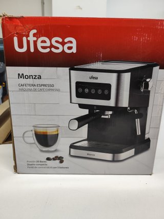 Cafetera Espresso Ufesa Monza 20 Bares