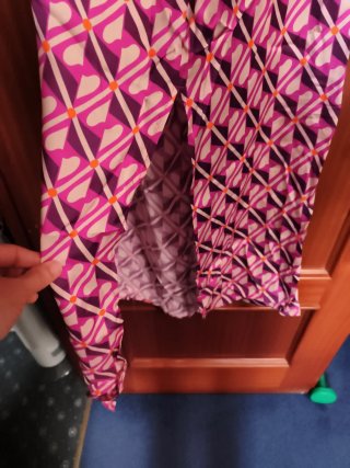 Vestido de verano con estampado geométrico