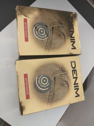 2 Aftershaves denim golf