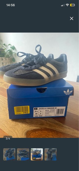 Adidas Gazelle Indoor Talla 38