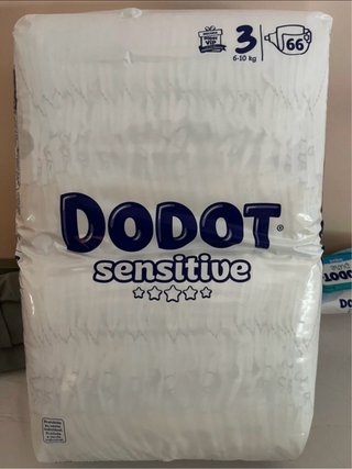 Dodot Sensitive Talla 3 - 66 uds