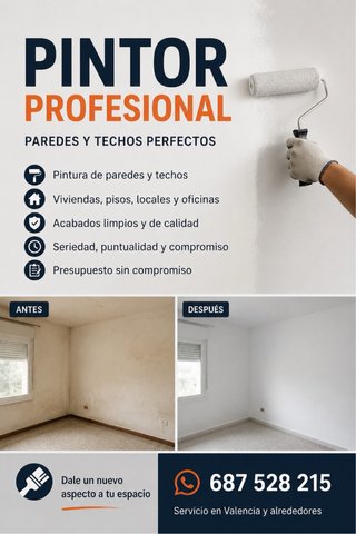 Pintor | Viviendas, pisos y locales
