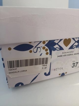 Zapatos planos Silvia Navarro Talla 37