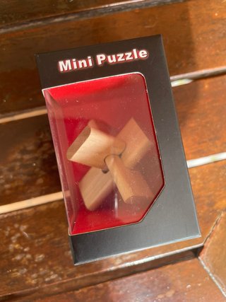 4 Rompecabezas de Madera Mini Puzzles