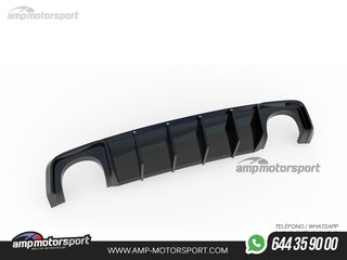 DIFUSOR TRASERO AUDI RS3 8V SPORTBACK 2015-2016 LOOK CARBONO