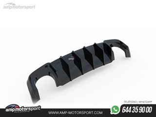 DIFUSOR TRASERO AUDI RS3 8V SPORTBACK 2015-2016 LOOK CARBONO
