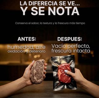Envasadora al Vacío Doméstica 80 kPa