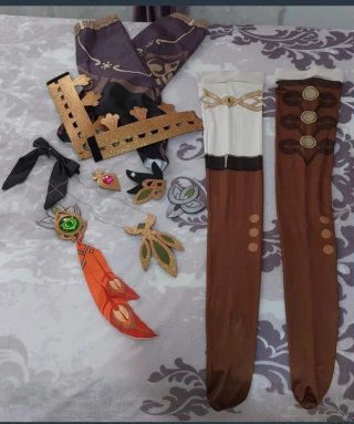 Cosplay Collei +peluca (Genshin Impact)