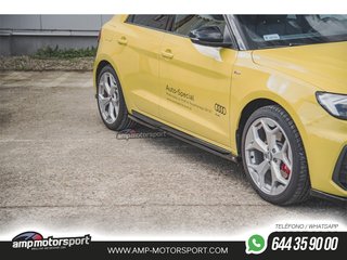 AÑADIDOS LATERALES PARA AUDI A1 S-LINE GB 2018--