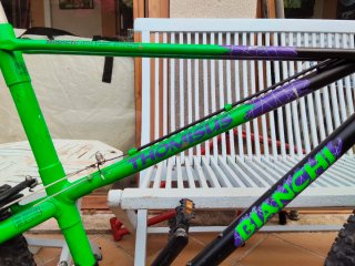 Bicicleta Bianchi Thomisus restaurada