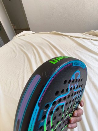 Pala Padel Black Crown Piton Attack
